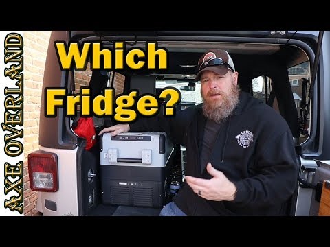 My new Fridge Freezer for the Jeep.