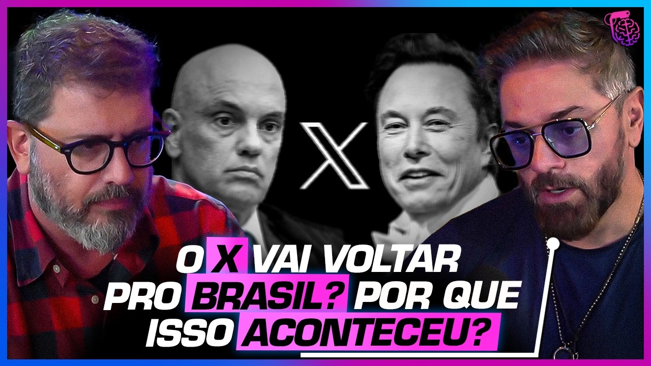PEDRO DORIA EXPLICA TODA a TRETA ENTRE ALEXANDRE de MORAES e ELON MUSK
