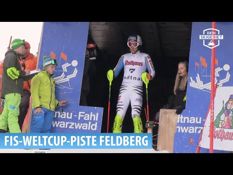 FIS-Weltcup-Strecke im Skigebiet Feldberg (Schwarzwald)