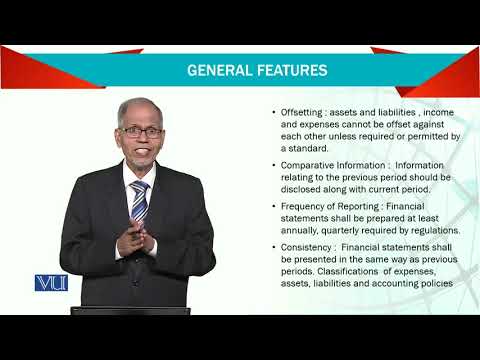 General Features 2 | Advanced Financial Accounting | FIN711 Topic019