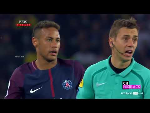 *Neymar* PSG VS Saint Etienne Highlight ● English Commentary |HD|