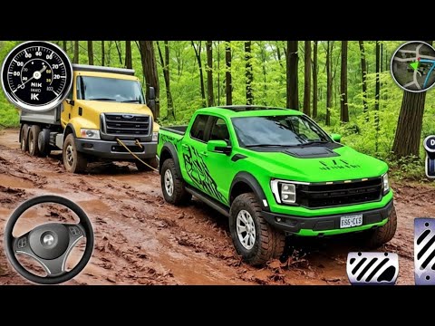 4x4 Offroad Jeep Driving Simulator 3D - Drive SUV 4x4 jeep Offroad Game - Android GamePlay