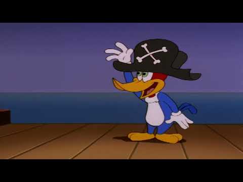 Capa de Pica-Pau | Pica-Pau embarca em um navio fantasma | Desenhos Animados em Português