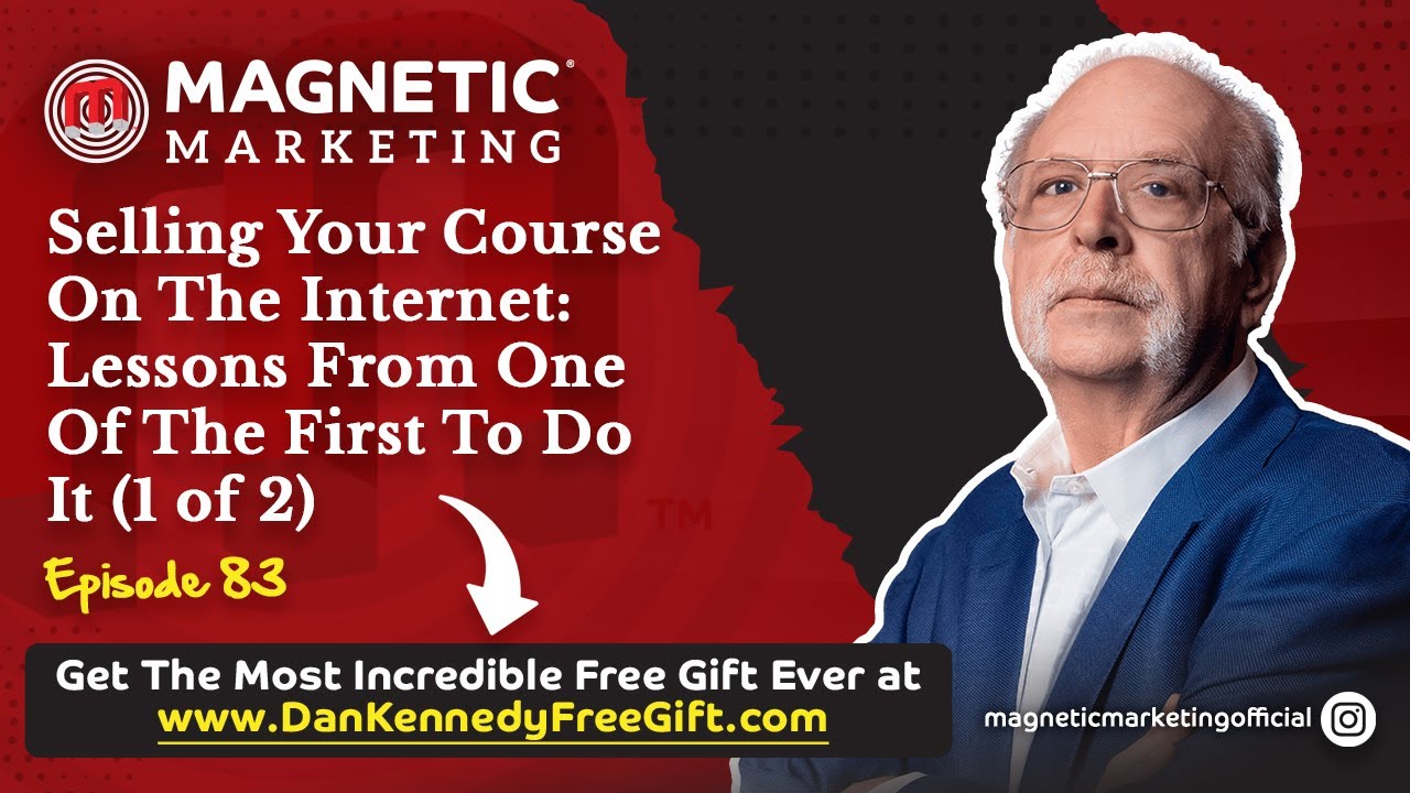 Episode 83 - Selling Your Course On The Internet: Lessons From One Of The First To Do It (1 of 2)