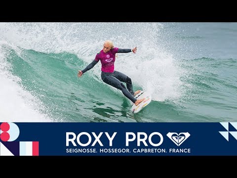 Fitzgibbons vs Weston-Webb vs Callaghan - Round Three, Heat 4 - 2018 Roxy Pro France