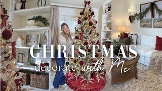 DECORATING FOR CHRISTMAS || WINTER CHRISTMAS 2025 || CHRISTMAS TREE AND LIVING ROOM STYLING