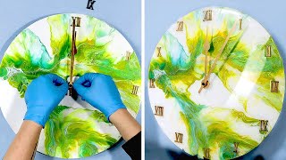 Turning a Dutch Pour into a Clock!