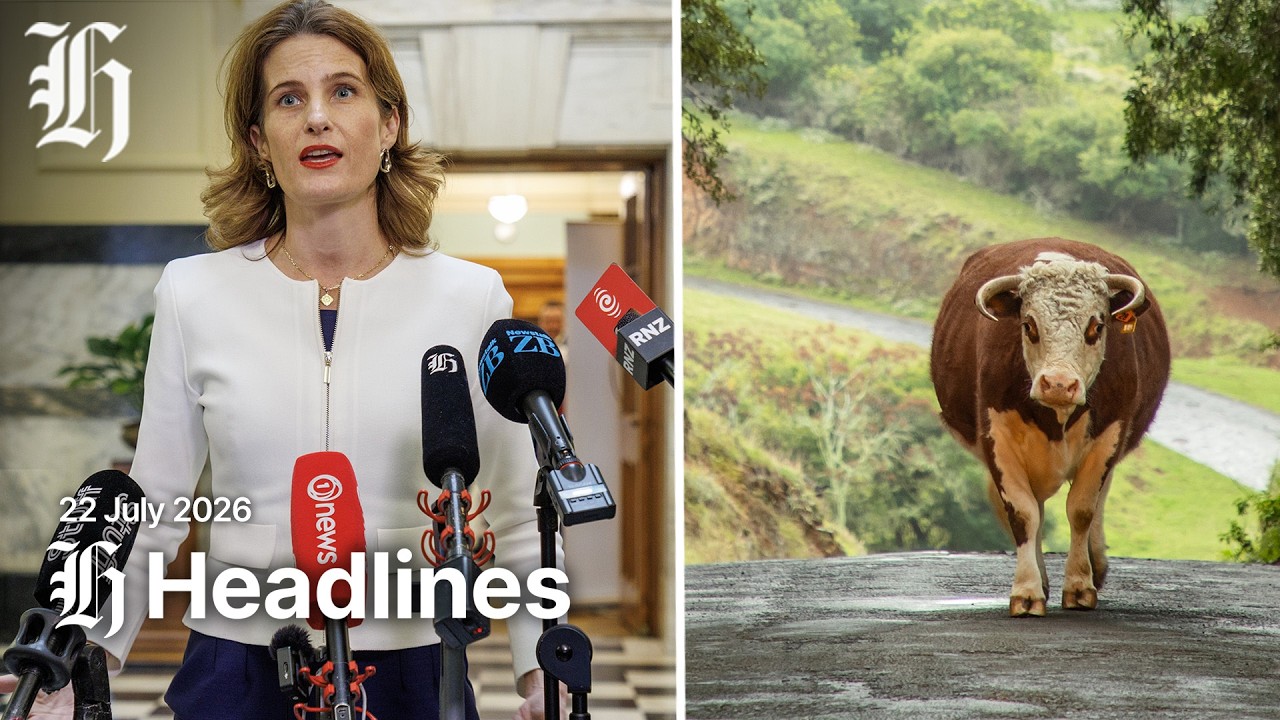 NZ Herald Afternoon Headlines | Wednesday, July 22, 2026