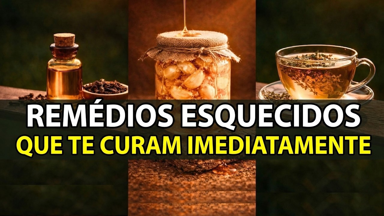 20 Remédios Esquecidos Que Curarão Você Instantaneamente