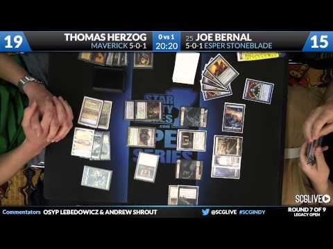 SCGINDY - Legacy - Round 7b - Joe Bernal vs Thomas Herzog