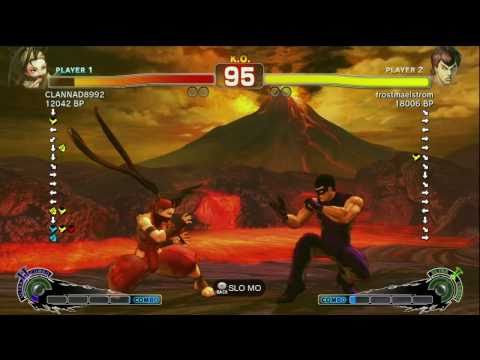 frostmaelstrom [Fei] vs CLANNAD8992 [Ibuki] SSF4 Japanese Online Ranked Matches - TRUE-HD