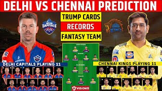 DC vs CSK Dream11 Team | DEL vs CSK Dream11 Prediction | IPL 2023 | Dream11 Team of Today Match