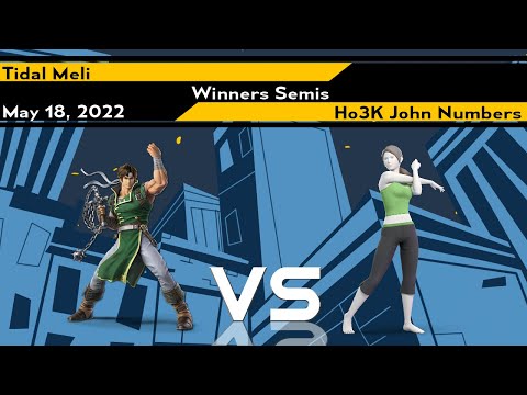 [Smash Ultimate] Tidal | Meli vs Ho3K | John Numbers - Xeno242 (W.Semis)