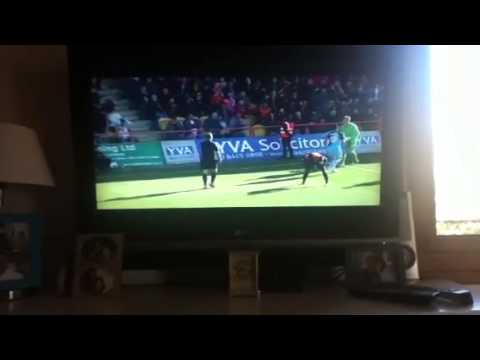 Barnet's last ever game at UnderHill Stadium