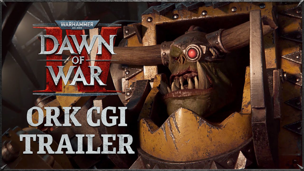 Warhammer 40.000: Dawn of War IV - Ork Trailer CGI - YouTube