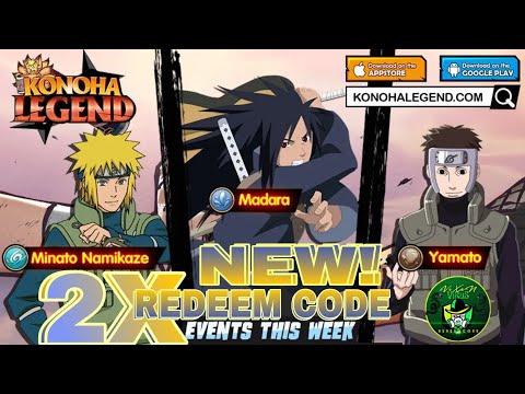 Konoha Legend - Ninja AFK mobile New 2X Redeem Code 🎁 TOP Naruto Game Android/iOS