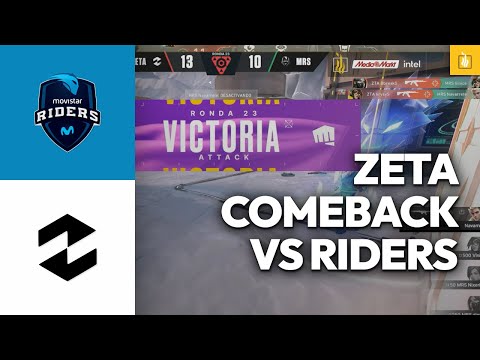 ZETA COMEBACK VS MOVISTAR RIDERS | Movistar Riders vs Zeta Gaming | Challengers League Spain