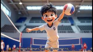 Haruto's Journey to Volleyball Mastery - Sports - Kids Read-Along Book by Storytime AI gameplay video by ktroglin, 7:57 duration