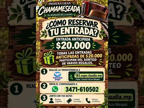 Metele chamame che gente pue...