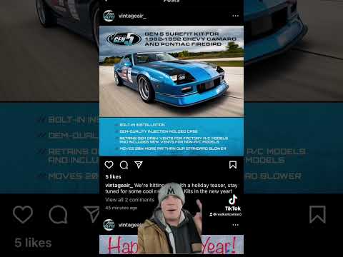 Big news for us 3rd gen Camaro or firebird guys #camaro #firebird #car #auto #chevy #pontiac #cars