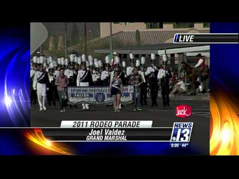 CFHS Falcon Band - Tucson Rodeo Parade 2-24-2011.mpg