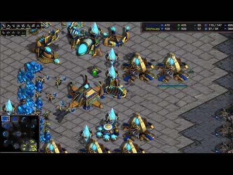 StarCraft Remastered 스타크래프트 리마스터 3050_DokgO vs 3050_Chipmunk (Terran vs Protoss ) 星际争霸 重制版
