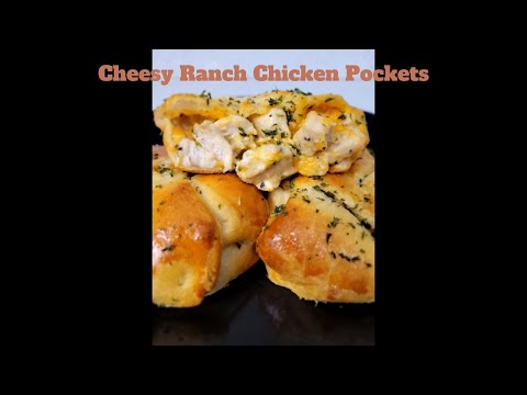 Cheesy Ranch Chicken Pocket Recipe