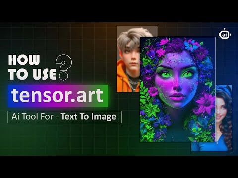 How To Use 'Tensor Art' ❓ Ai Tool For Text To Image #aitutorial