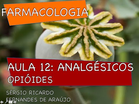 Curso de Farmacologia: Aula 12 - Analgésicos opióides - Classificação