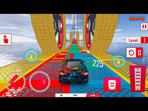 Ultimate Mega Ramp - Ramp Car Stunts 3D Games - Android Gameplay