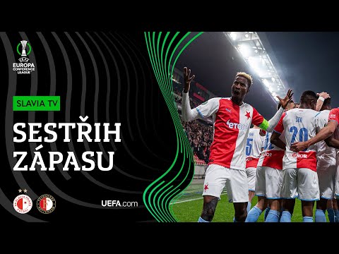 SESTŘIH #UECL | Slavia – Feyenoord 1:3