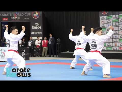 KATA MALE JAPAN TEAM World Karate Championships 2024 – Team Kata Finals | Navarra, Spain