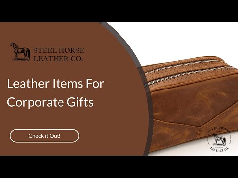 Promotional Customisable Leather Bag for Corporate Gifting in Hyderabad