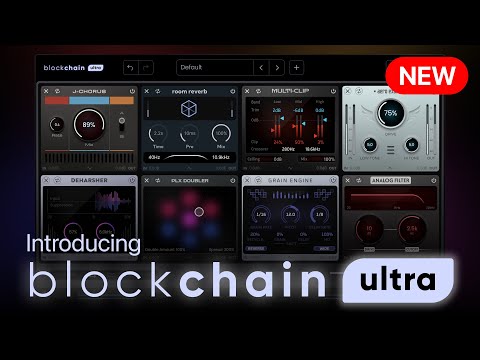 Nuro Audio Blockchain/Blockchain Ultra Creative MultiFX PlugIn Platform