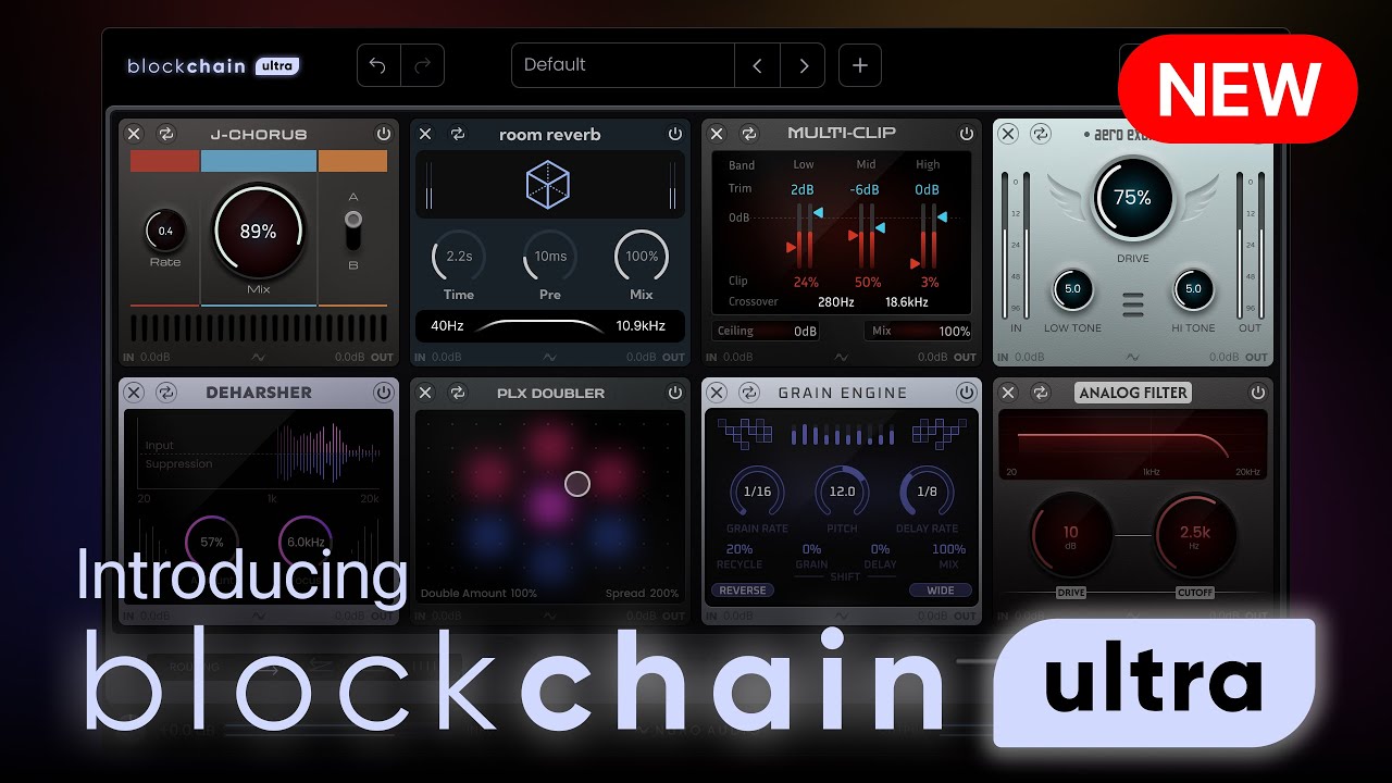 Introducing Blockchain Ultra The Ultimate Multi-FX Plugin