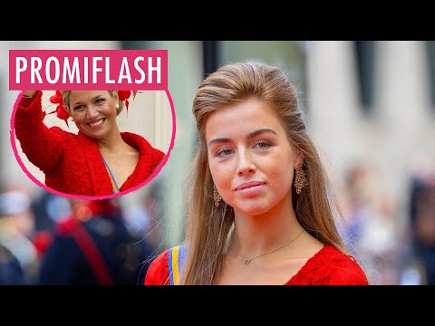 Wie die Mama: Prinzessin Alexia glänzt in Máximas Kleid
