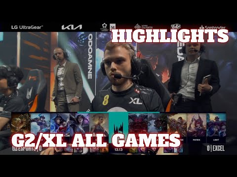 G2 vs XL - All Games (Bo5) Highlights | Grand Finals LEC Summer 2023 Playoffs | G2 Esports vs Excel