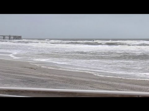 In preparation for Nicole, Jacksonville Beach Ocean Rescue issues beach safety alert through wee...