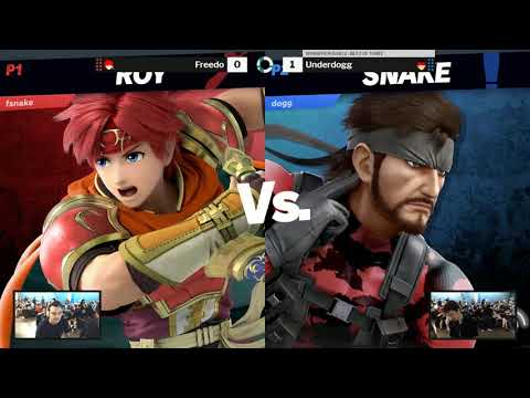 SOS 142 SSBU WR2 - Freedo (Roy) vs Underdogg (Snake)