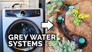 Grey Water Systems: Shower, Bathroom Sink, and Laundry Conversion!