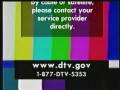 Digital TV Test WETA PBS Washington DC December 2008