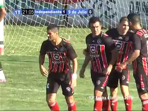 Resumen: Independiente 3 Vs 9 de Julio 1 - Fecha 13 Clausura 2016