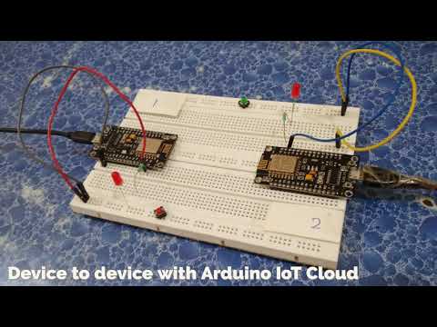 Device to Device with Arduino IoT Cloud || Internet of Things - IoT