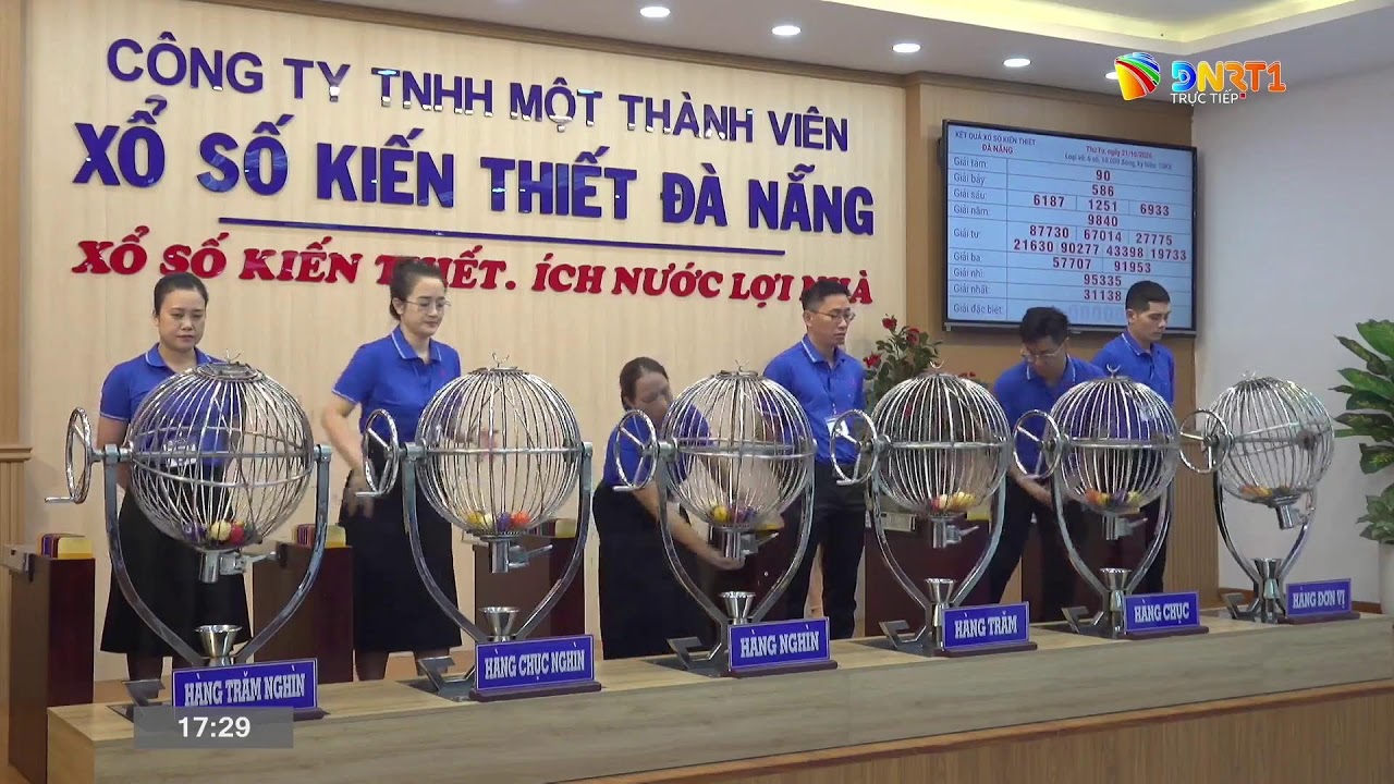 🔴 Kết quả quay số mở thưởng Xổ số kiến thiết Đà Nẵng ngày 21/10/2026