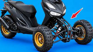 I Wish Harvard Professors Had Invented This Sooner! Turn a Scooter Into a Future Reverse Trike