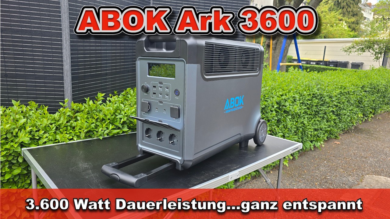 Abok Ark3600: 3.6kW Uninterrupted Powerhouse