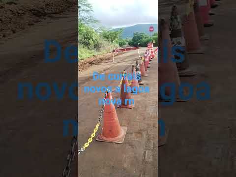 obra em andamento de currais novos a lagoa nova rn