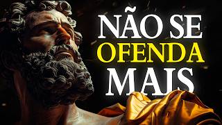 A ARTE DE NÃO SE OFENDER com MAIS NADA | Estoicismo🏛️