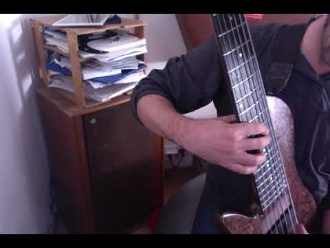 CREL PICKUPS DB62, preamp : Noll TCM2; mode actif, passif, split