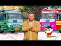 Shinchan Franklin Become A New Government Bus Driver In Gta 5